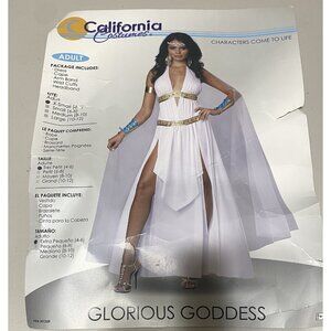 California Costumes Glorious Goddess Outfit Women Size XS 4-6